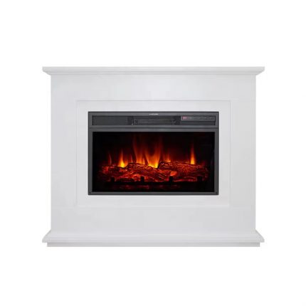 Decorative Electric Fireplace with Mantel
