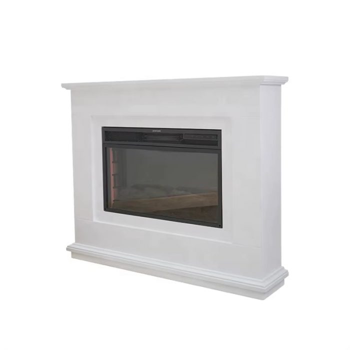 Decorative Electric Fireplace with Mantel