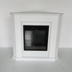 Gorgeous Elegant Modern Style Wood Furnace Core Electric Light Flame Effect Indoor Fireplace