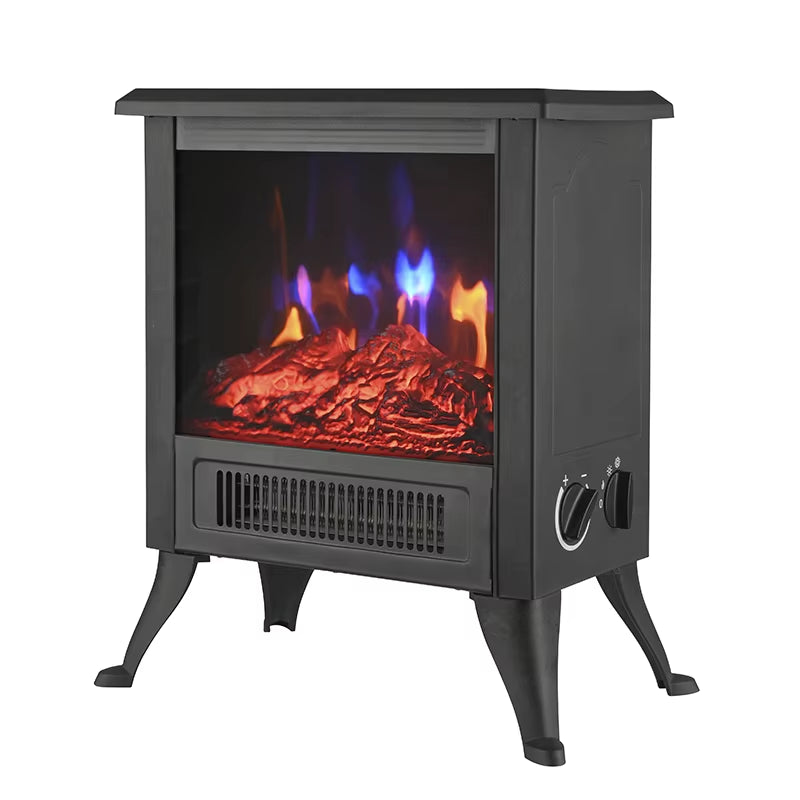 Modern Design Freestanding Household Fireplace Electric Stove Low Noise Fireplace Room Heater